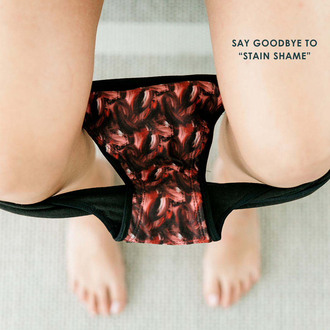 Period underwear for heavy flow