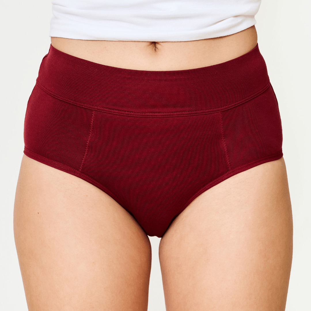 Classic Period Brief in Pomegranate - Fri Period