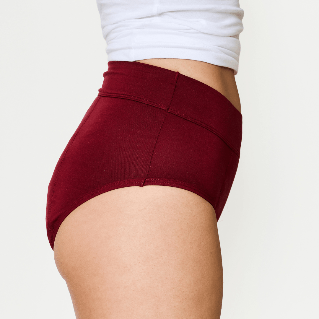 Classic Period Brief in Pomegranate - Fri Period